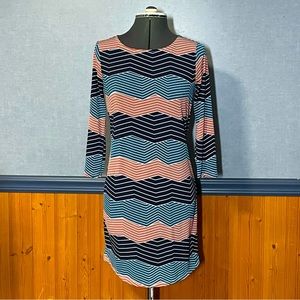 EUC- BCBGMaxAzria 3/4 sleeve dress size XS